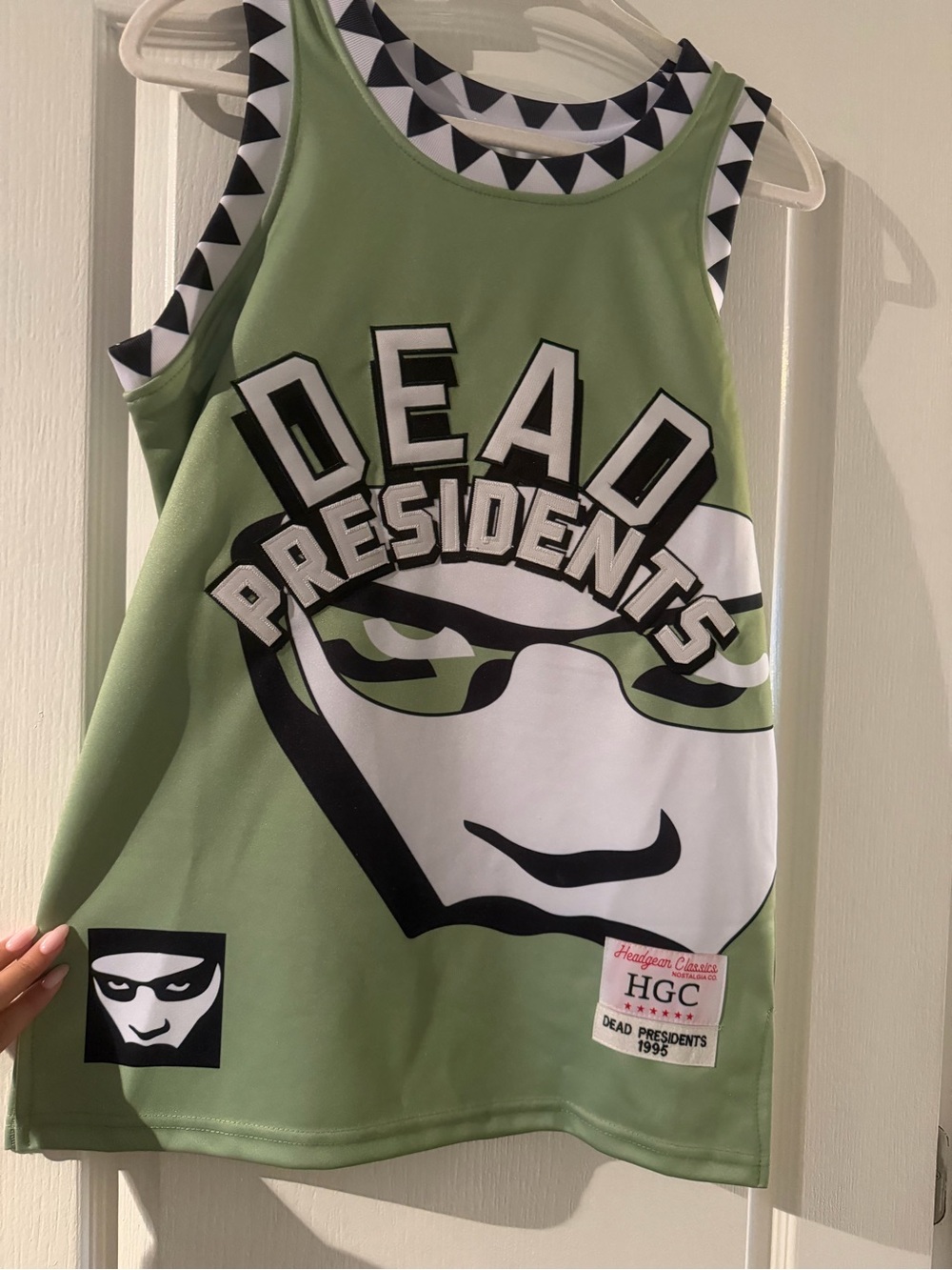 Dead Presidents green headgear classics jersey